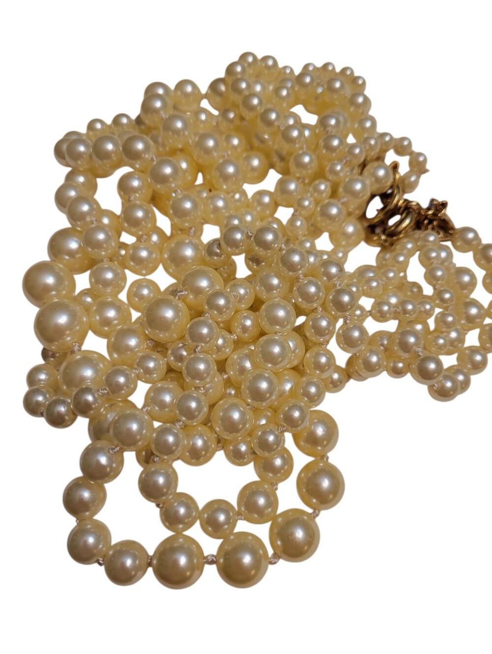 J. Crew Factory 5 Strand Faux Pearl Necklace - Picture 4 of 6